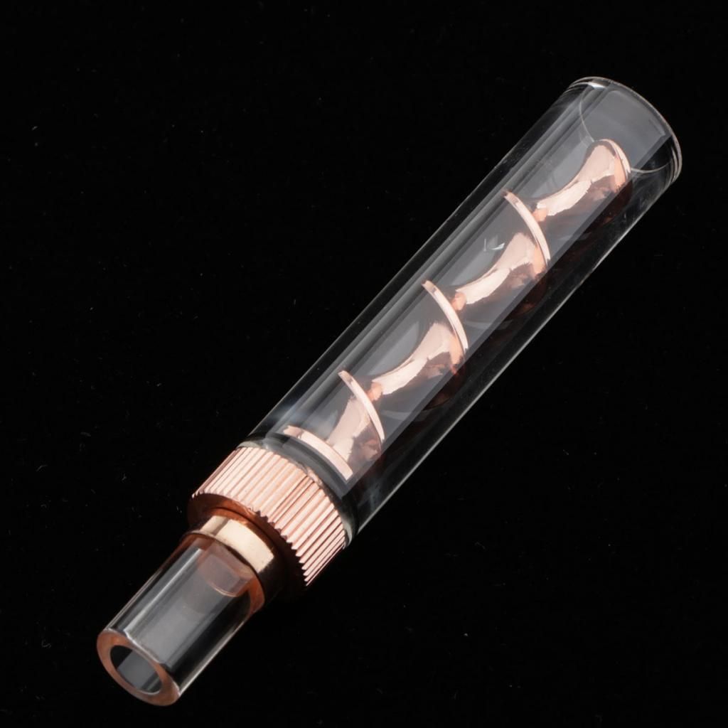 Spiral Dried Buring Herb Smoking Holder Accessories Set 9ml Rose Gold