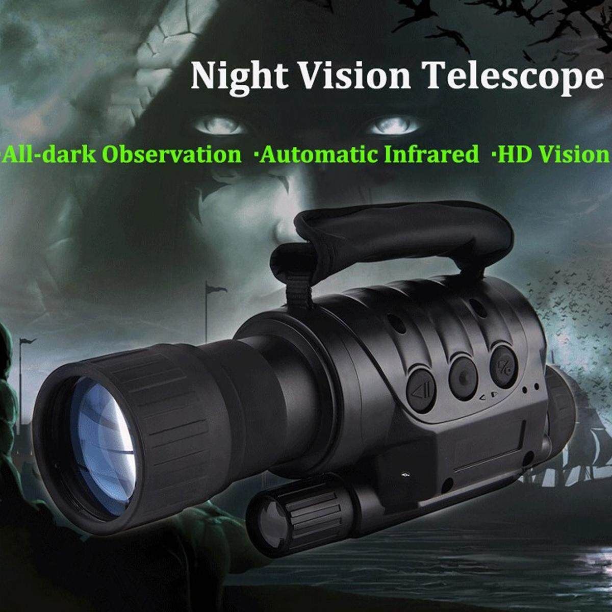 IPRee77-6X 6x50 HD Digital IR Infrared Night Vision Spotting Scope Space Astronomical Camera Camcorder