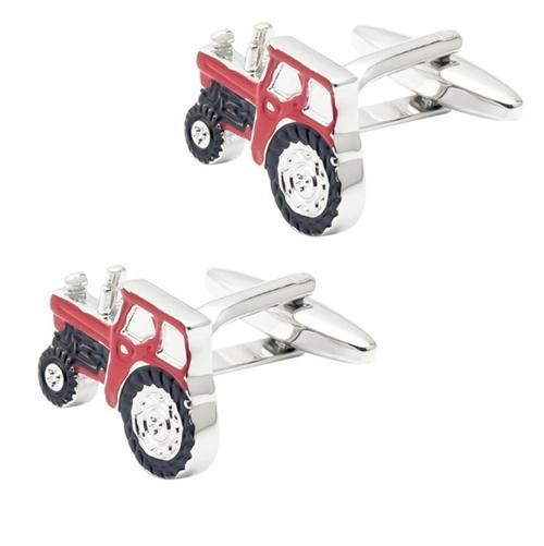 10pairs/lot Copper Enamel Red SUV Car Cufflinks Vintage Big Red Bus Cuff Link Men's Jewelry Accessory