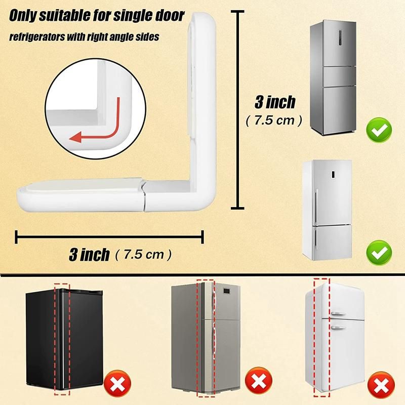 2PCS Child Safety Refrigerator Lock Fridge Freezer Door Proo