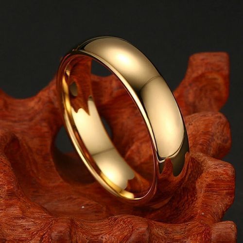 Unisex  Non Fade Wedding Ring - Gold
