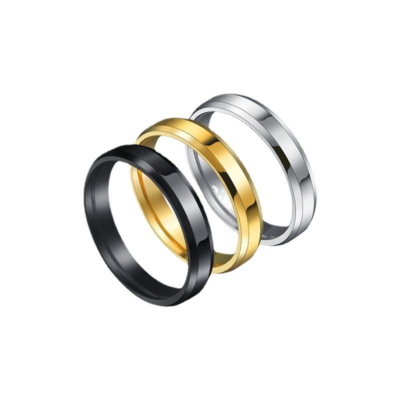 3 In 1 Wedding,Engagement,Casual Flat Ring Band Set For Men And Women