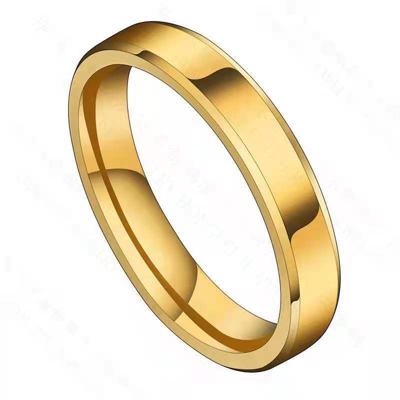 3 In 1 Wedding,Engagement,Casual Flat Ring Band Set For Men And Women