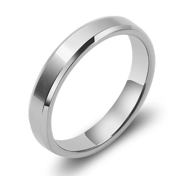 3 In 1 Wedding,Engagement,Casual Flat Ring Band Set For Men And Women