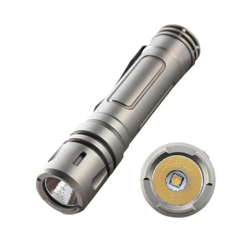 ReyLight Titanium LAN Nichia 219C 470LM Memory Function EDC Flashlight & Titanium Light