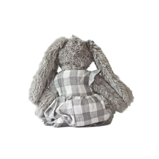 Dabron Foreign Trade Doll Plush Toy Sarong Skirt Rabbit New Doll # Gray Plaid Skirt