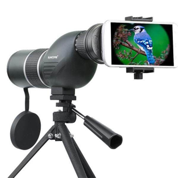 NEW 12-36X50A Zoom HD Optical Phone Camera Lens View Eyepiece + Adjustable Tripod For Phones Black 12-36X50A