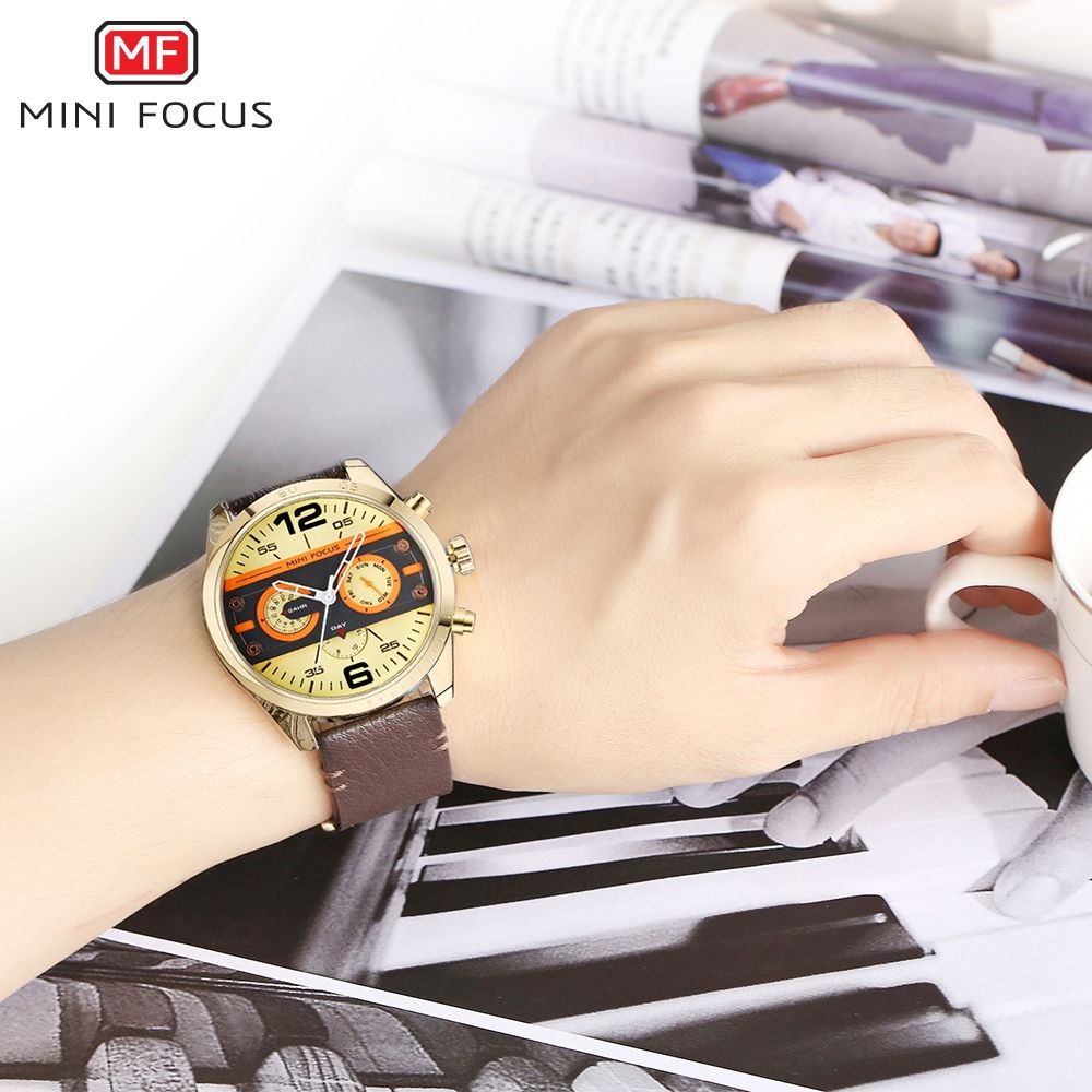 Top Luxury Brand Watch Famous Fashion Sports Cool Men Quartz Watches Waterproof Wristwatch For Male Gold