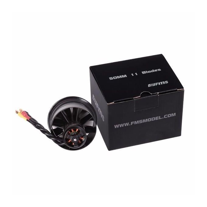 TOPACC FMS 50mm 11 Blades Ducted Fan EDF With 2627 KV4500 KV5400 3S 4S Brushless Motor - 5400KV
