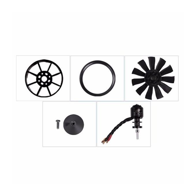 TOPACC FMS 50mm 11 Blades Ducted Fan EDF With 2627 KV4500 KV5400 3S 4S Brushless Motor - 5400KV