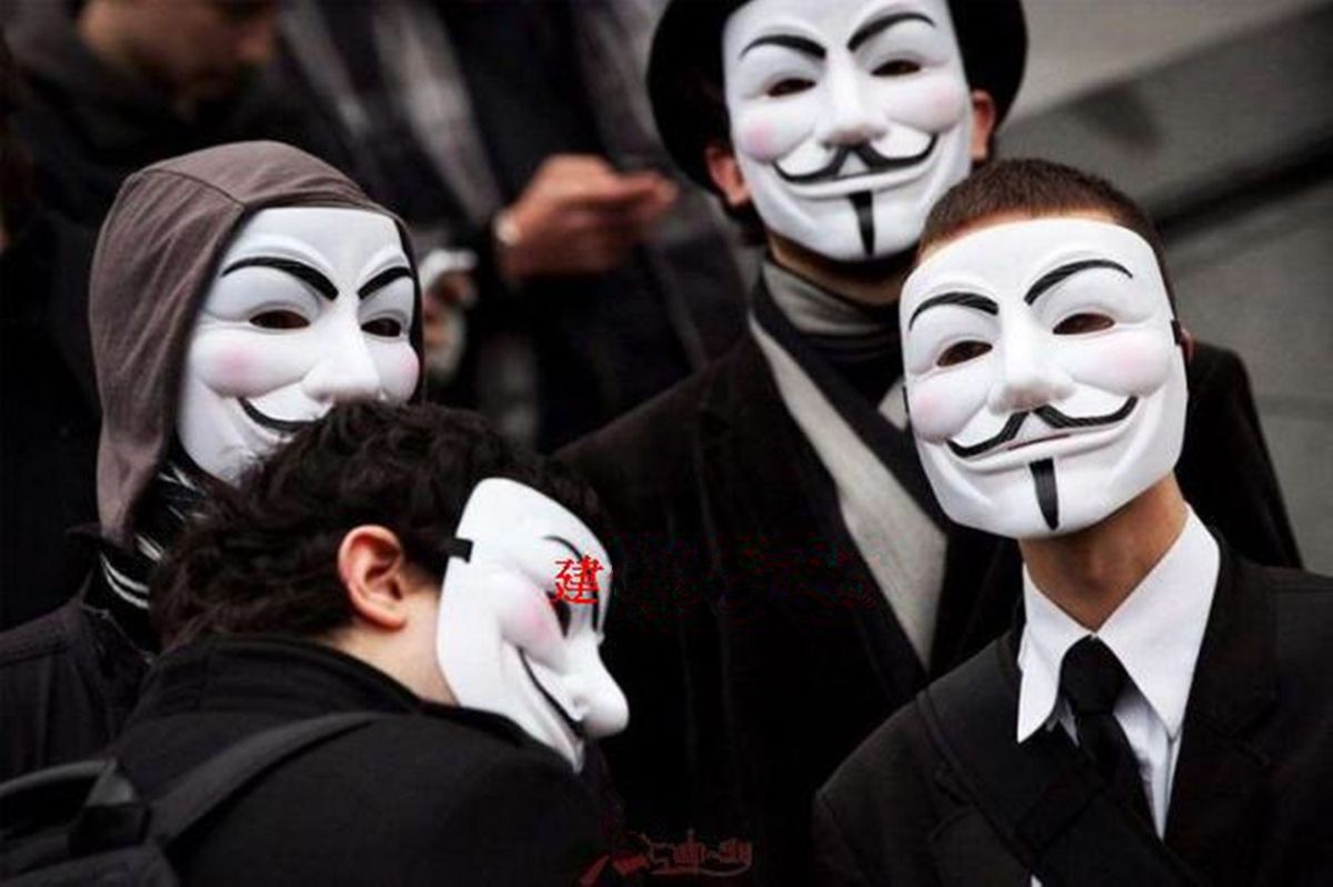 Hackers Mask Multiple Colour V For Mask Costume Cosplay