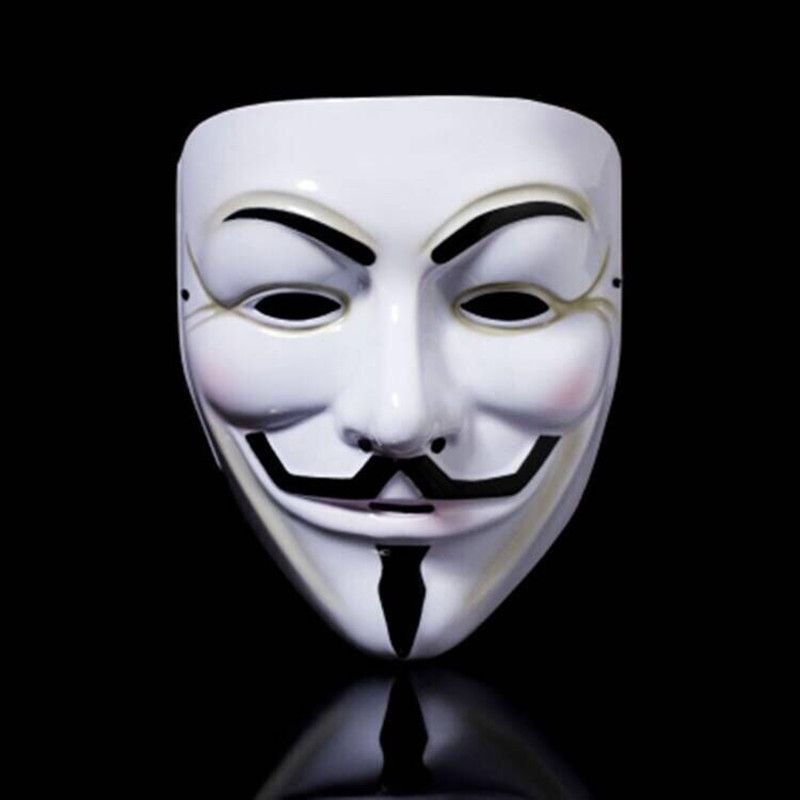 Hackers Mask Multiple Colour V For Mask Costume Cosplay