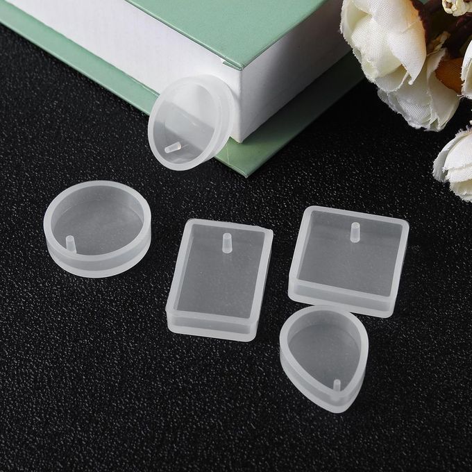 The Old Tree 115 PCS DIY Resin Casting Molds Silicone Jewelry Pendant Craft Making Mould KIt