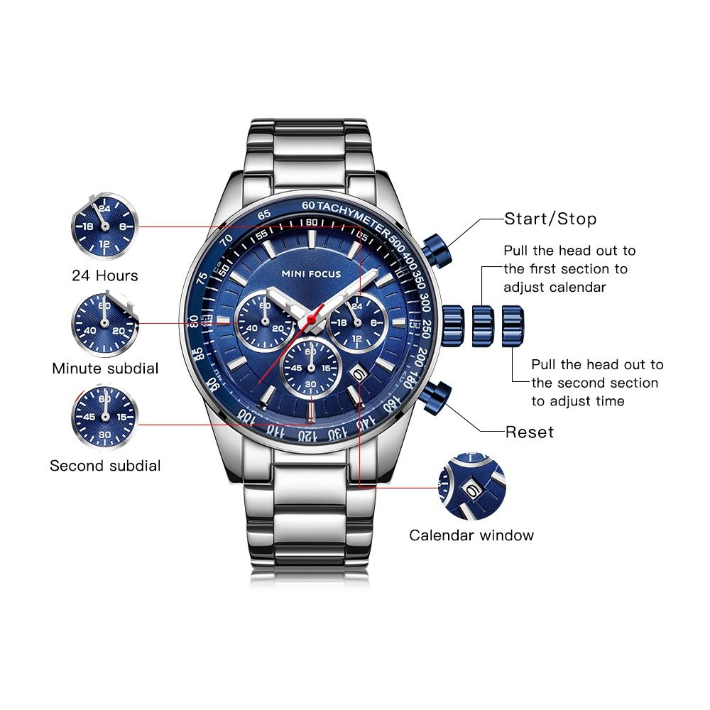 Watch Fashion Sports Men Quartz Watches For Male MF0187G.03
