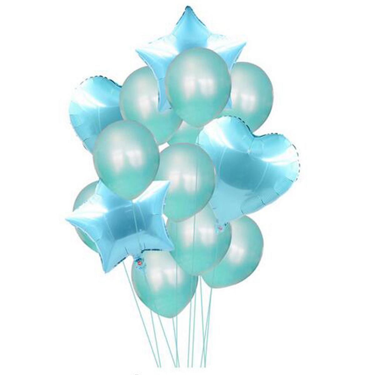 14pcs 12inch 18inch Multi Air Party Helium Balloon Sky