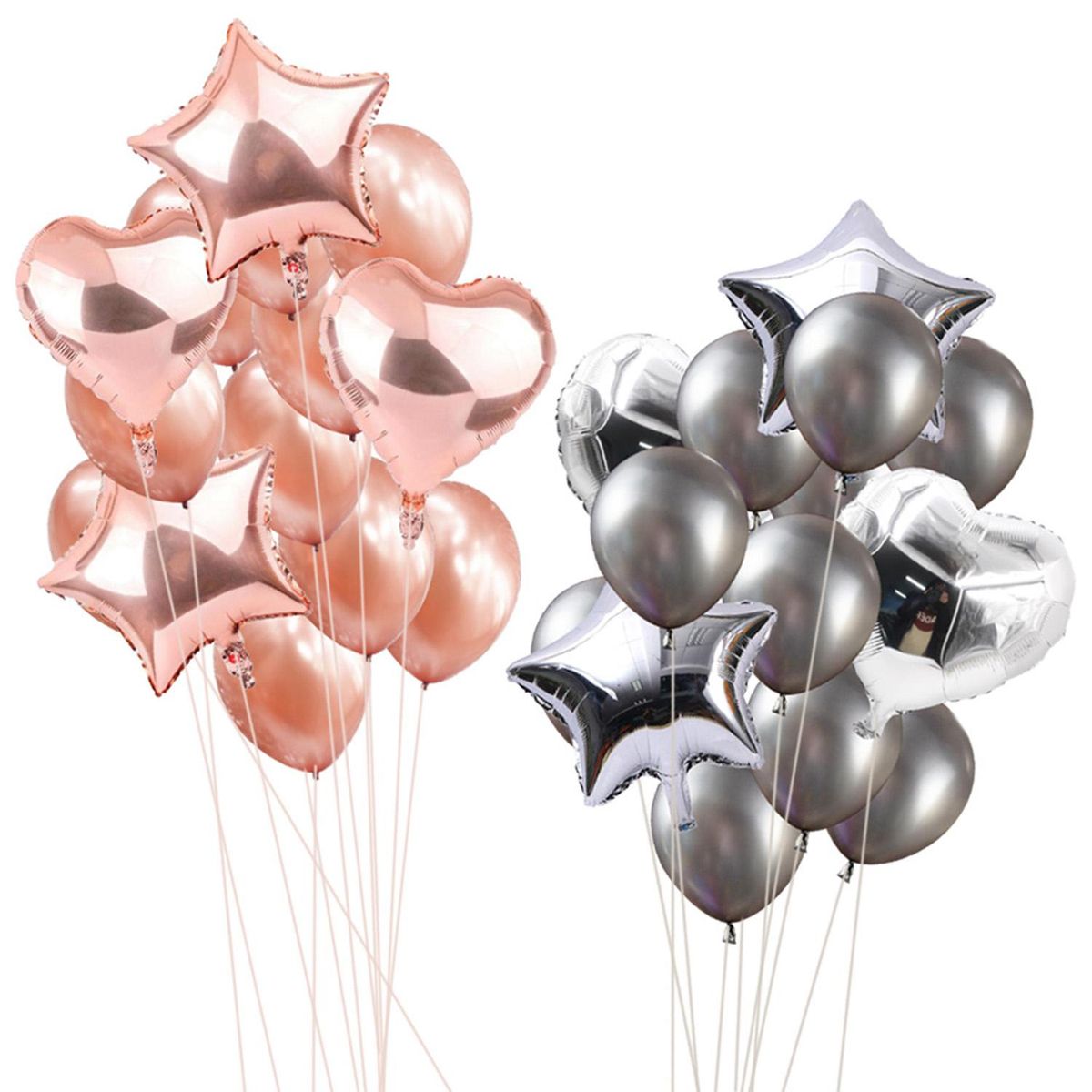 14pcs 12inch 18inch Multi Air Party Helium Balloon Sky