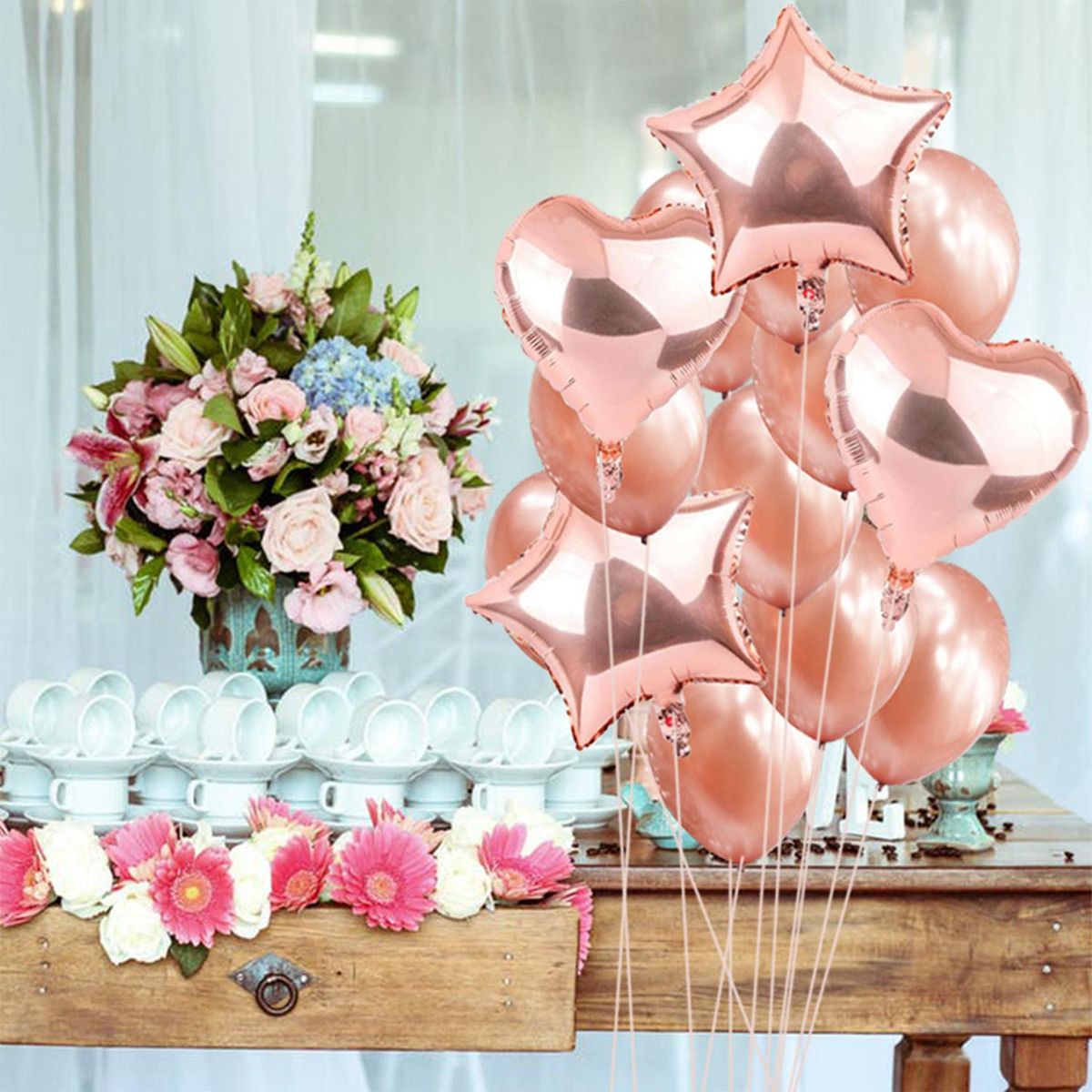 14pcs 12inch 18inch Multi Air Party Helium Balloon Sky