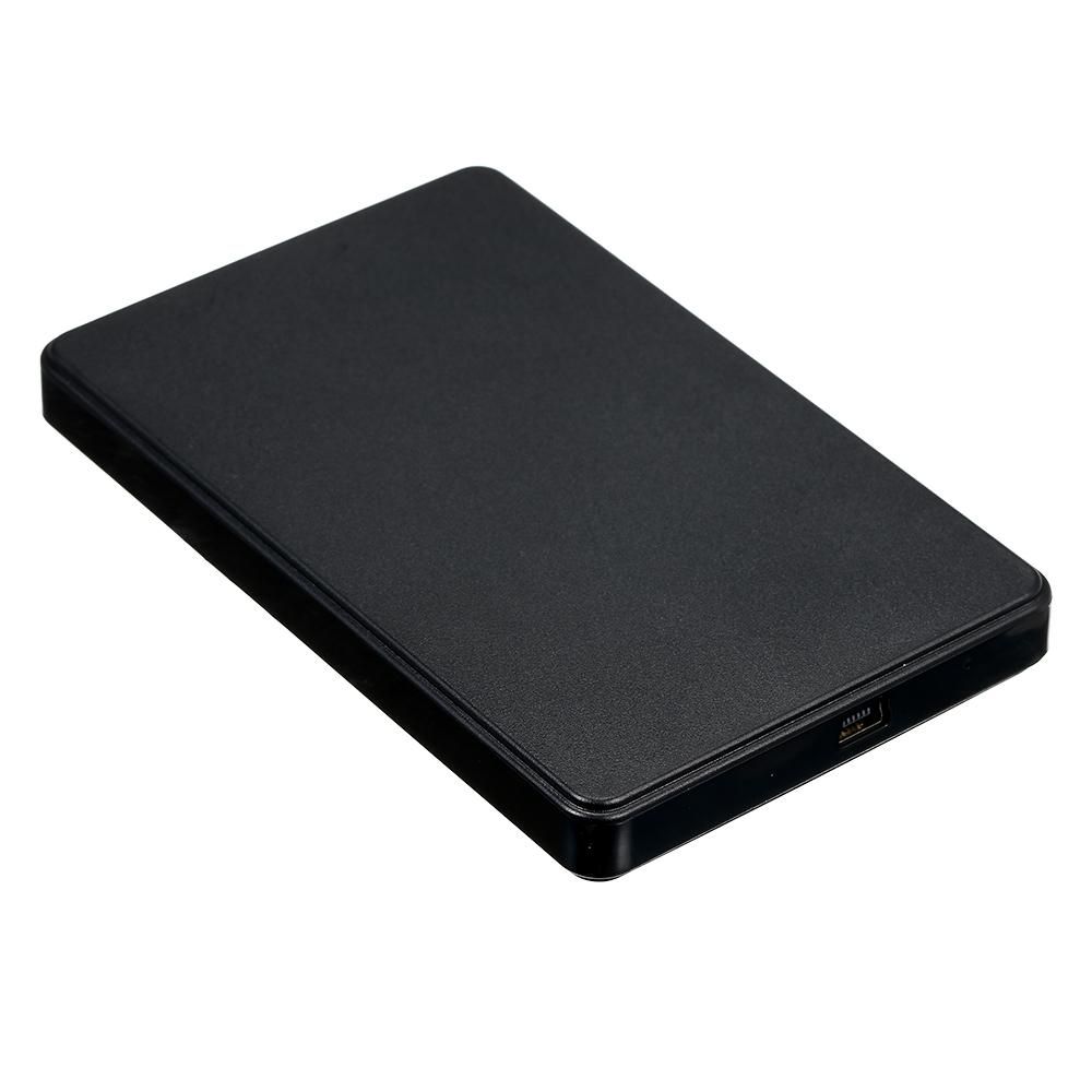 4TB USB2.0 Portable Hard Disk Mobile Hard Drive High-speed Transmission Large Capacity Shockproof Plug and Play Black