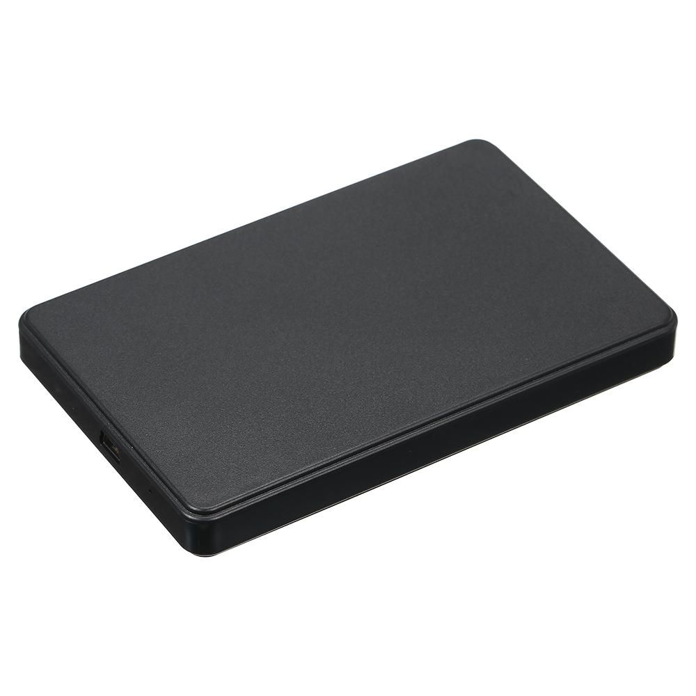 4TB USB2.0 Portable Hard Disk Mobile Hard Drive High-speed Transmission Large Capacity Shockproof Plug and Play Black
