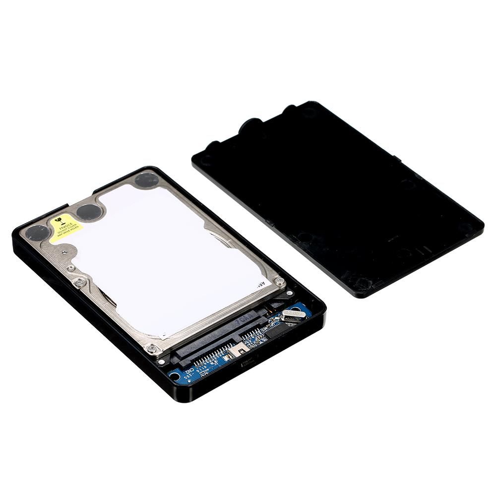 4TB USB2.0 Portable Hard Disk Mobile Hard Drive High-speed Transmission Large Capacity Shockproof Plug and Play Black