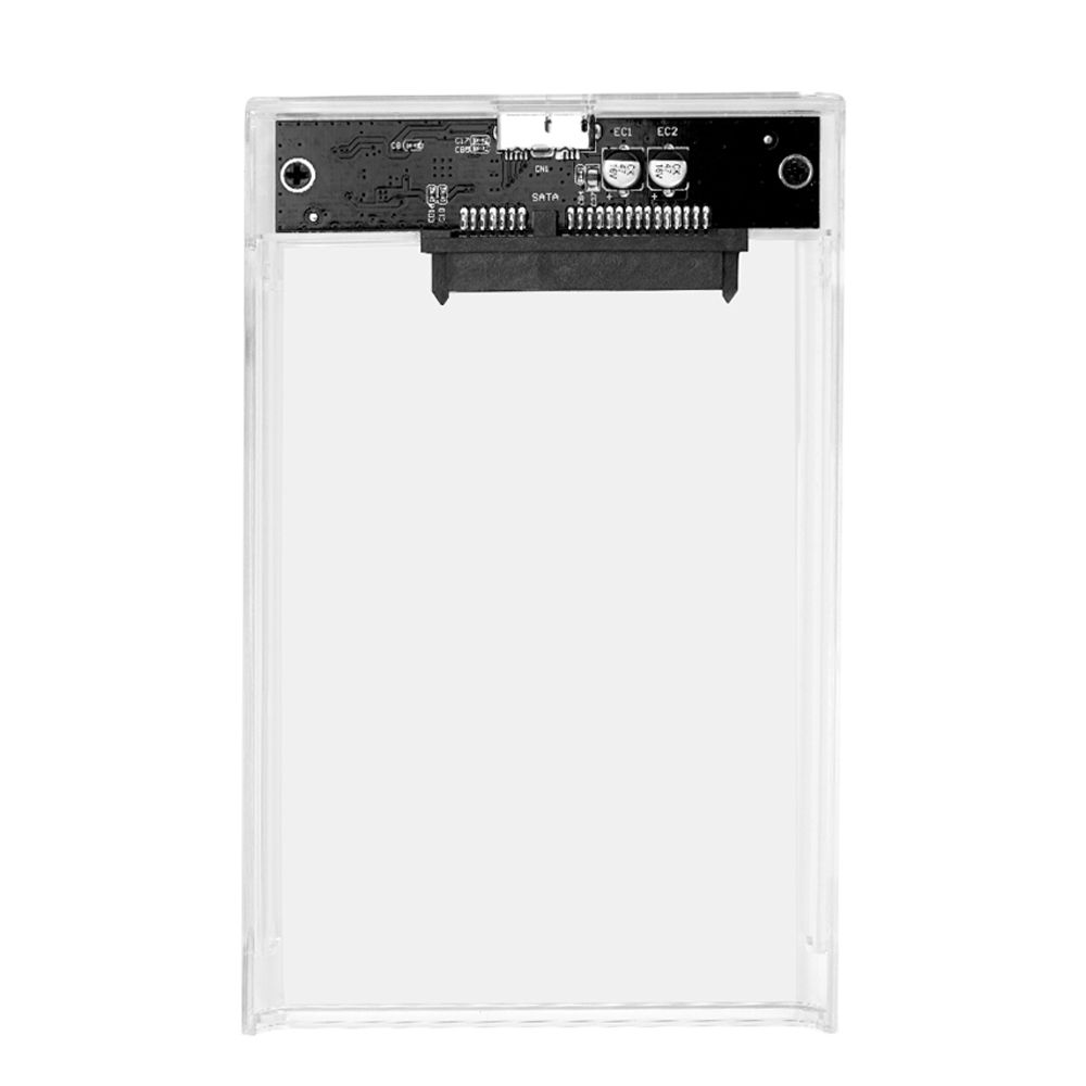 USB 3.0 External Hard Drive Enclosure USB 3.0 Transparent