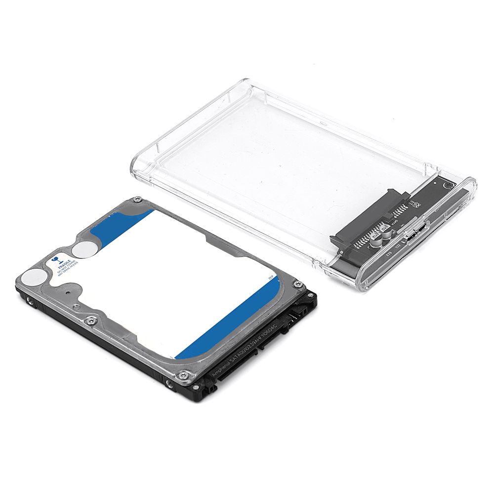 USB 3.0 External Hard Drive Enclosure USB 3.0 Transparent