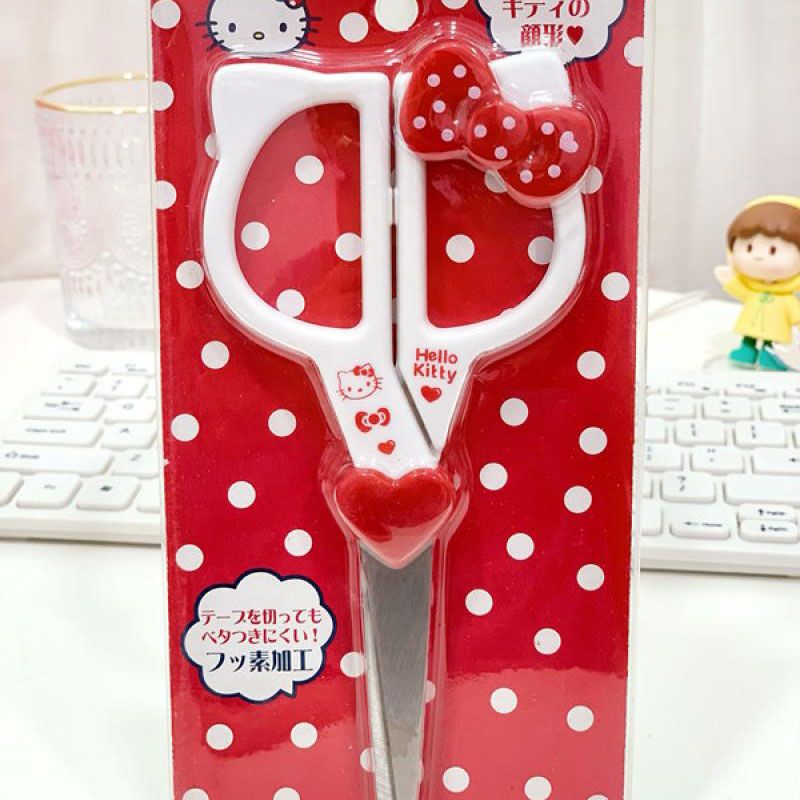 Sanrios Anime Cinnamoroll Kt Cat Art Hand Scissors Kawaii
