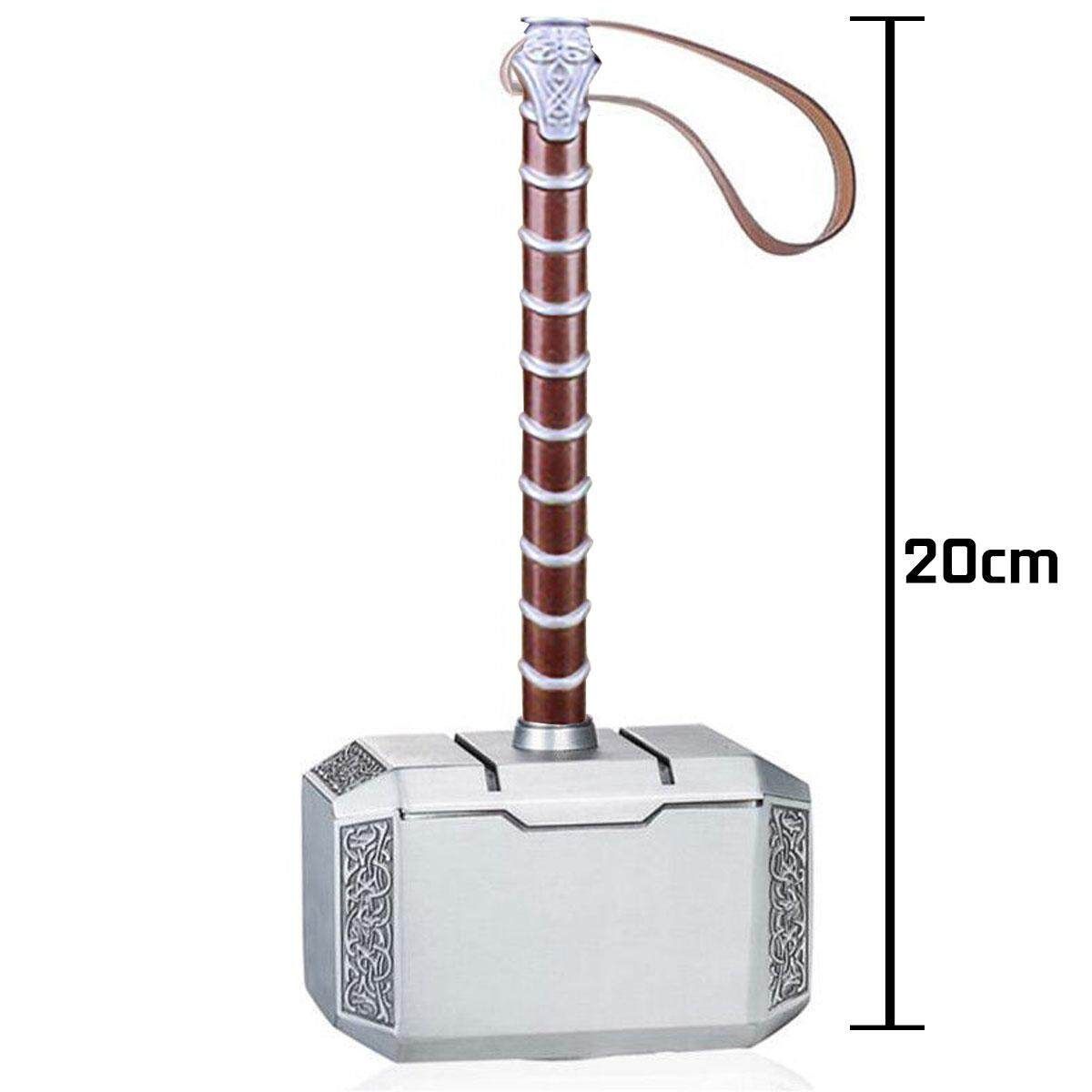 Full Metal Thor Hammer Rep*lica Cosplay Prop Mjolnir Decor Gift