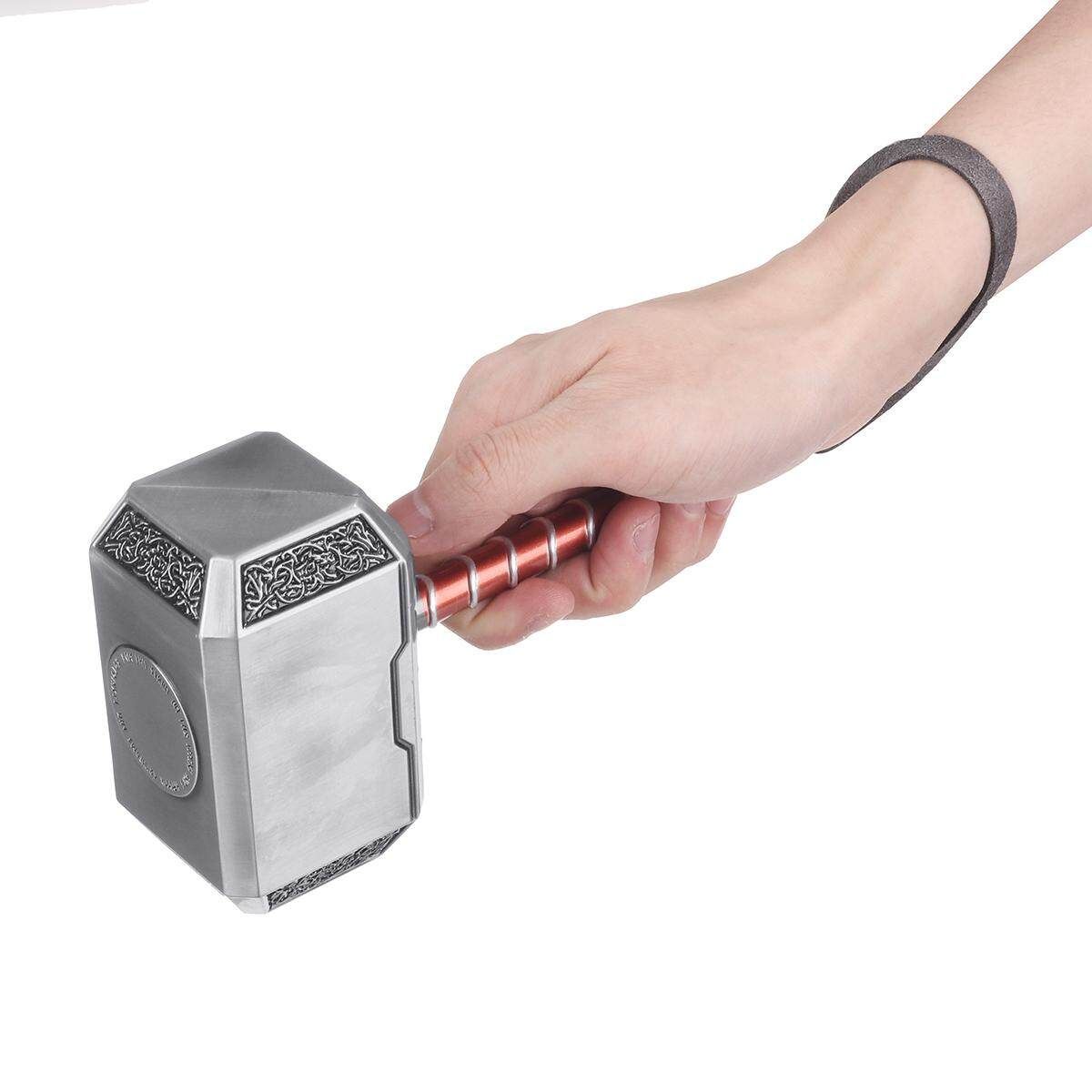 Full Metal Thor Hammer Rep*lica Cosplay Prop Mjolnir Decor Gift
