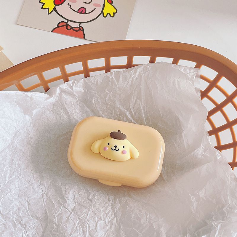 Kawaii Sanrio Contact Lens Box Mymelody Cinnamoroll Kuromi