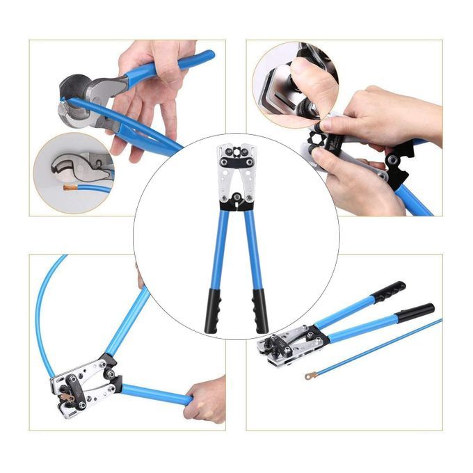 Heavy Duty Crimper Crimping Tool Electrician  Terminal Crimper