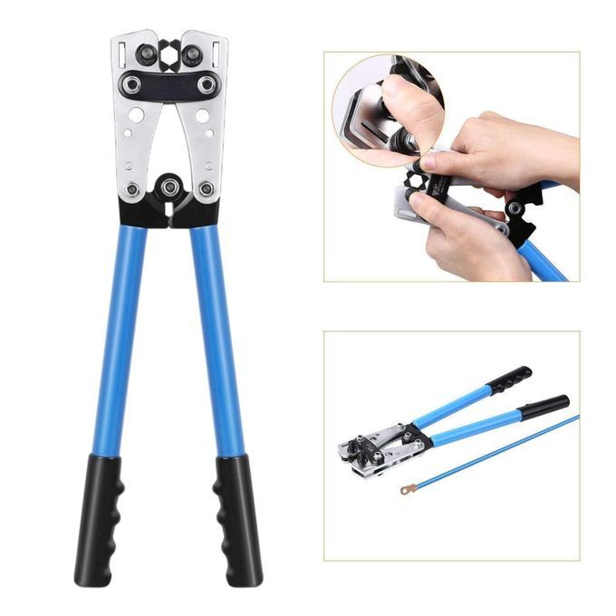 Heavy Duty Crimper Crimping Tool Electrician  Terminal Crimper