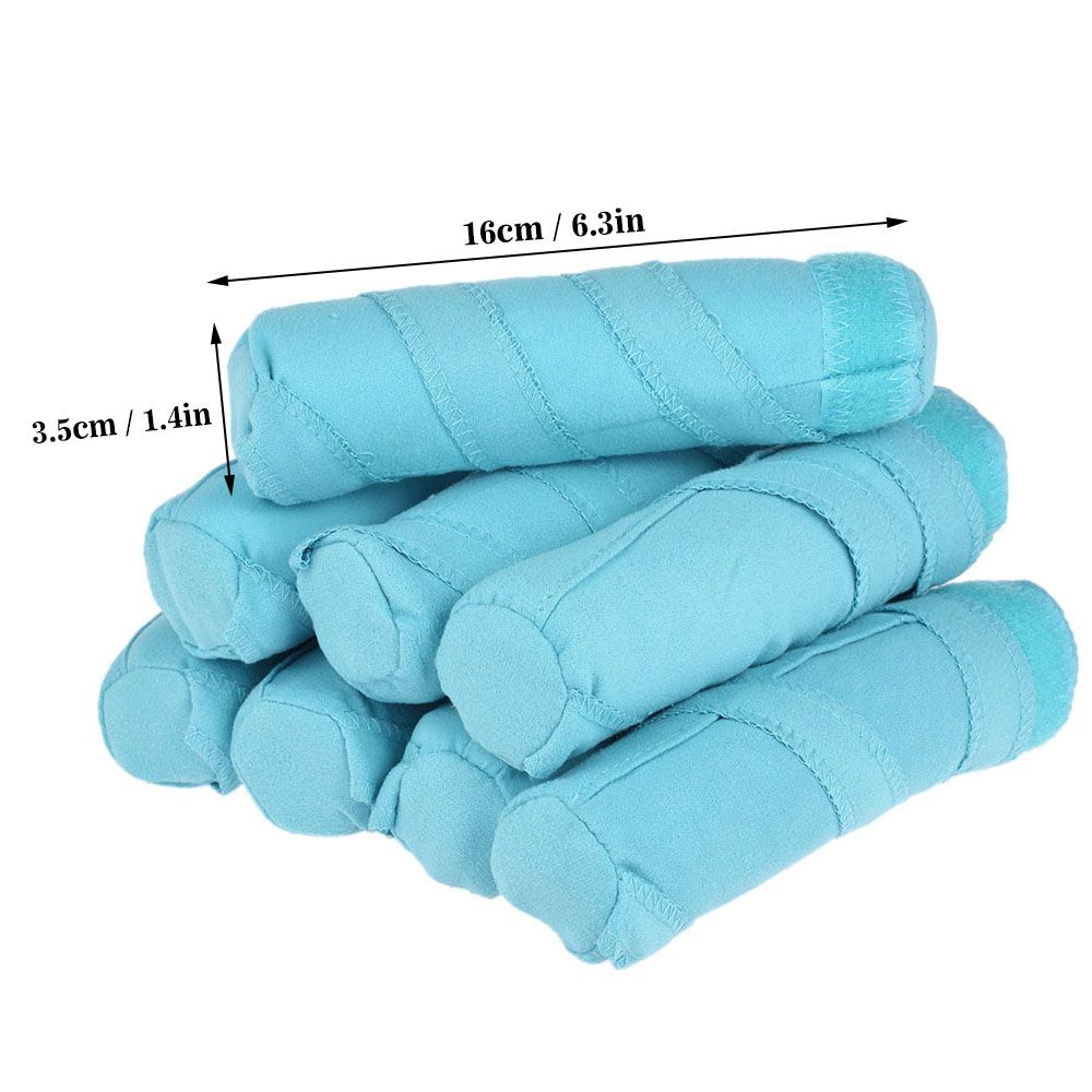 8pcs Hair Curler Memory Foam Hair Roller Stick Soft Curler