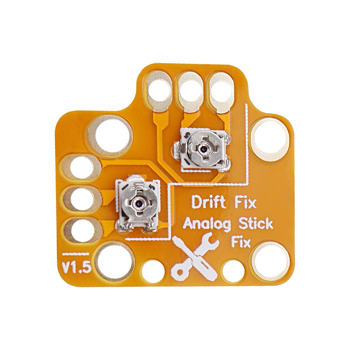 Gamepad Calibration Plate Widely Compatible Golden
