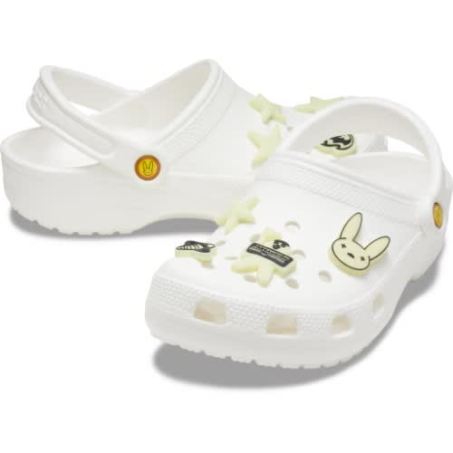 Ladies Bad Bunny Crocs Sandal With Jibbitz
