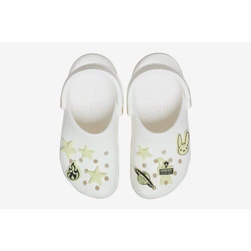 Ladies Bad Bunny Crocs Sandal With Jibbitz