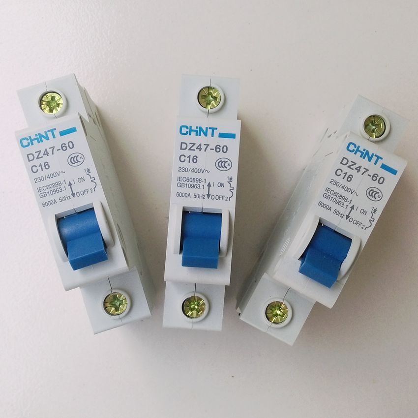 CHINT Miniature Circuit Breaker DZ47-60 1Pole Type 1A 2A 3A