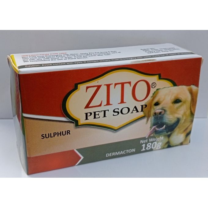 Sulphur Dermaction Ectoparasite Antiseptic Pet Soap