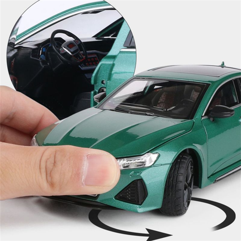 1:24 AUDI RS7 Coupe Alloy Car Model Diecast & Toy Vehicles T