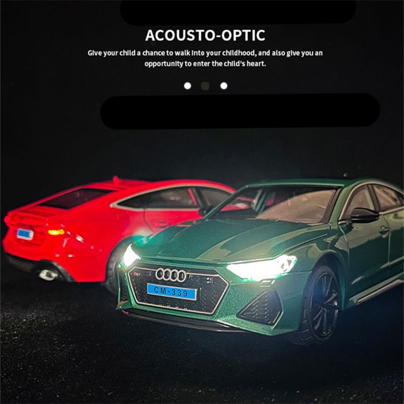 1:24 AUDI RS7 Coupe Alloy Car Model Diecast & Toy Vehicles T