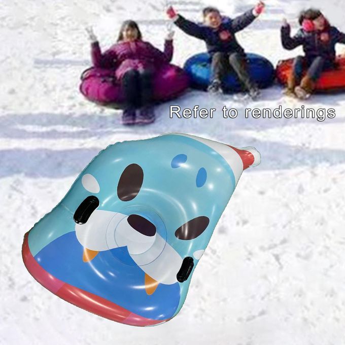 Heavy Duty Snow Tube Winter With Handles Wear-Resistant Game Sea Lion