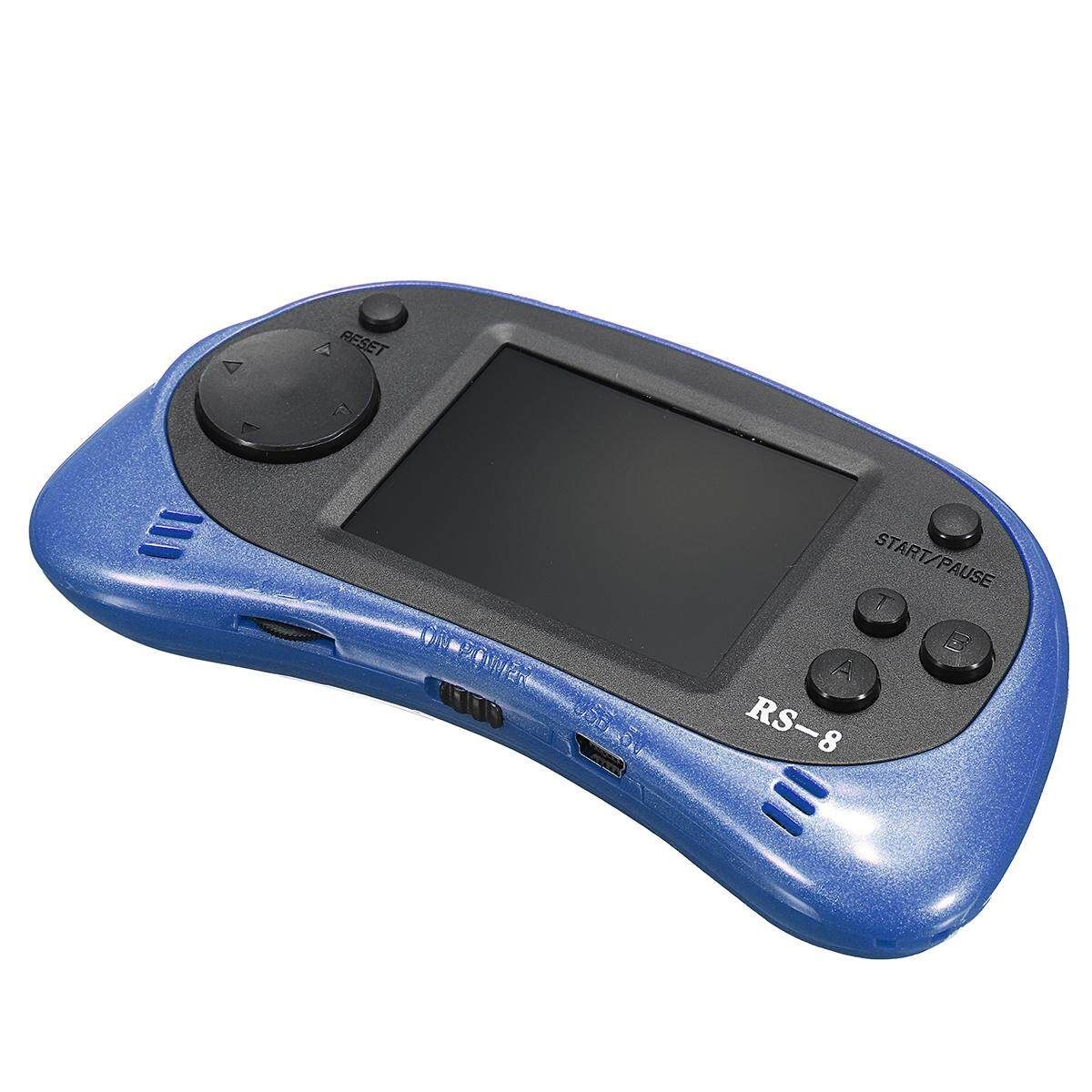 Game Console Portable Rechargeable Player 260 In 1 Games For Kids 2.5” Screen (Blue) Blue