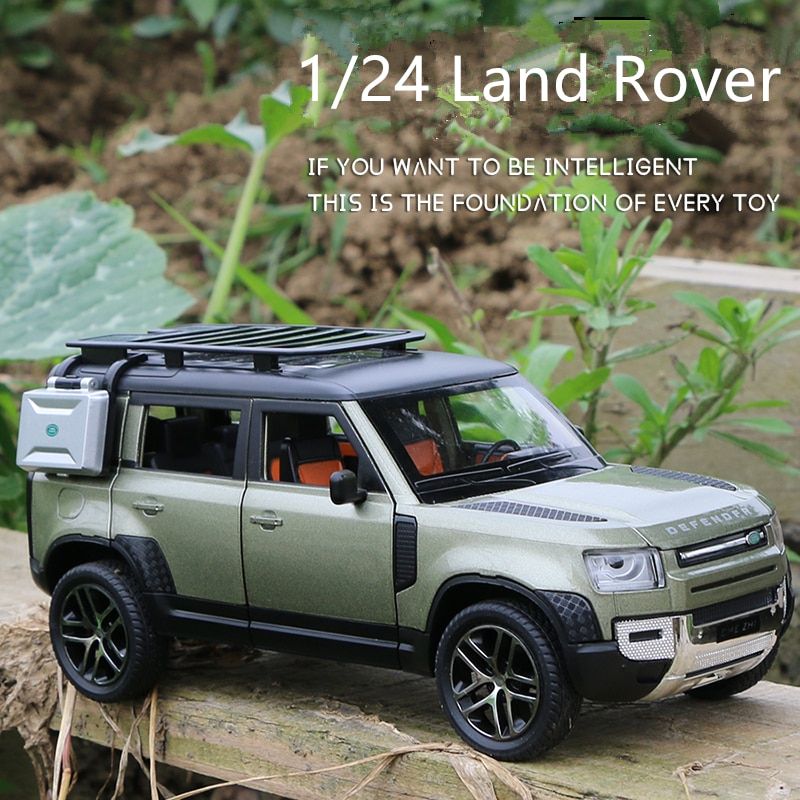 1/24 Land Rover Defender SUV Alloy Car Model Diecast & Toy M
