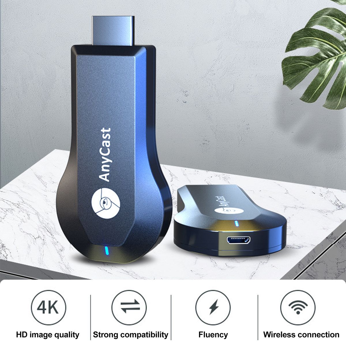 Anycast M2 HD108P 4K Wireless Display Adapter Miracast WiFi