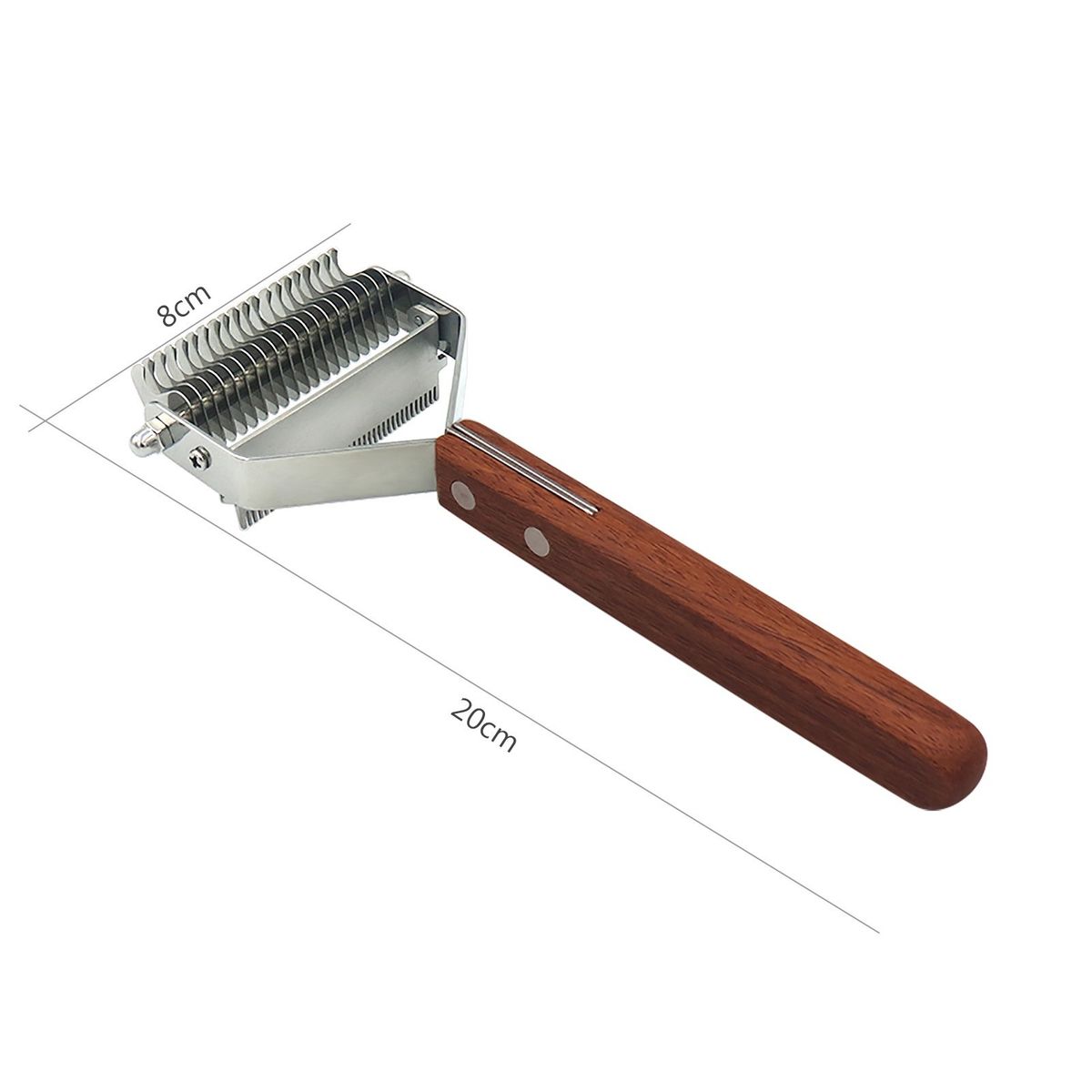 Dog Brush Cat Brush 2 Sided Pet Grooming Tool For Shedding