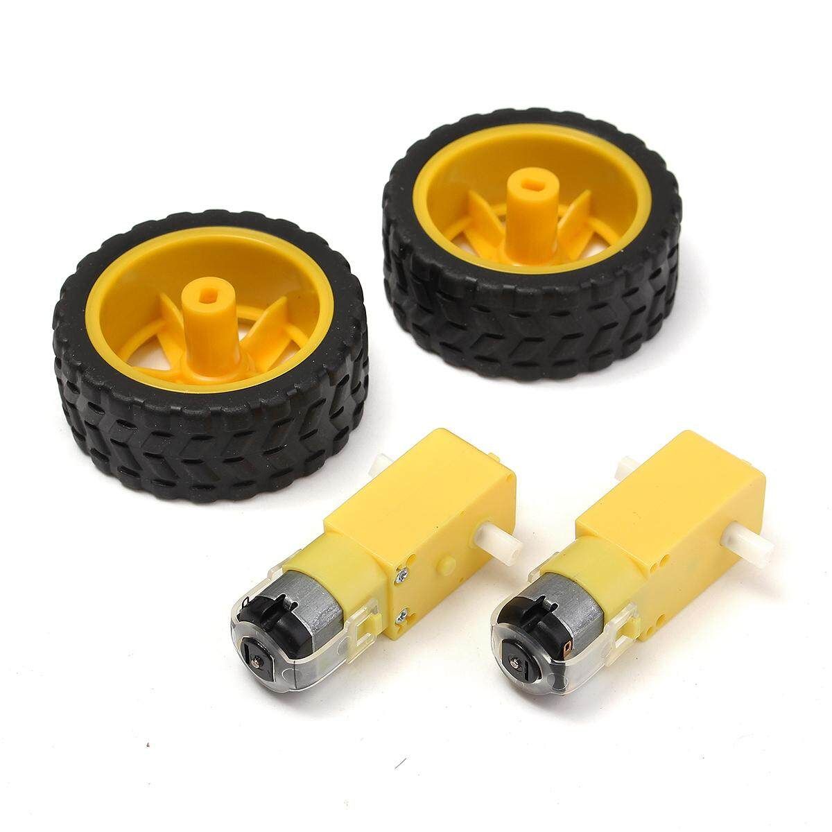 2WD 1:48 2 Motor Smart Robot Car Chassis Kit/Speed Encoder Box Arduino