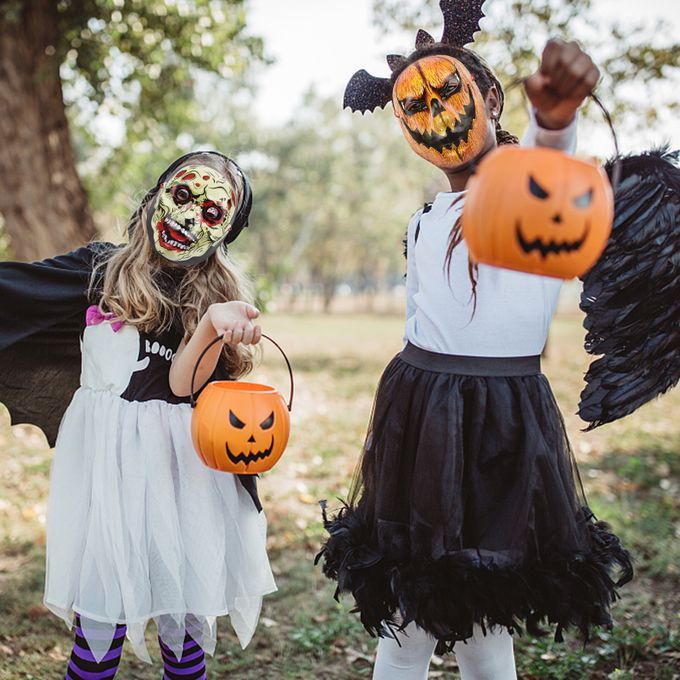 Halloween Scary Mask Light Up Masks With Steady Light Slow