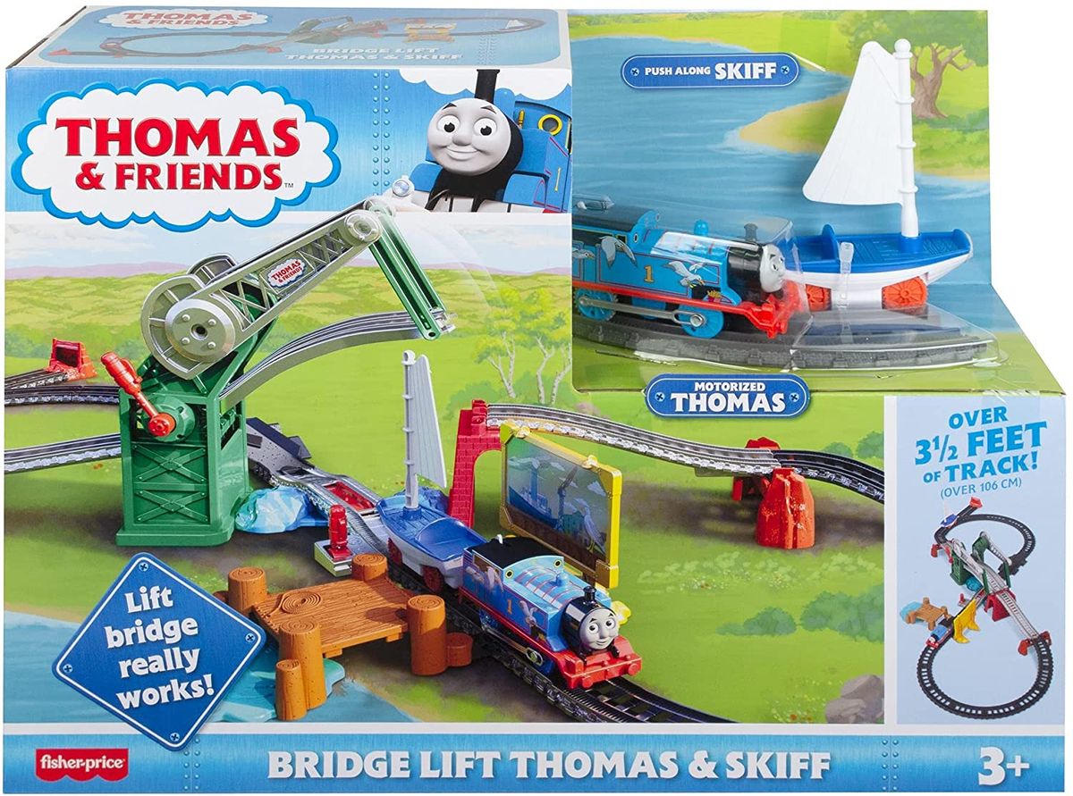 Thomas & Friends Bridge Lift Thomas & Skiff Train Set