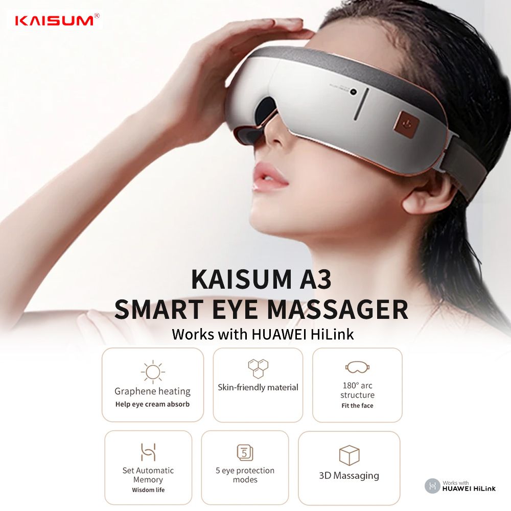 KAISUM A3 Wireless Eye Massager Works With HUAWEI HiLink