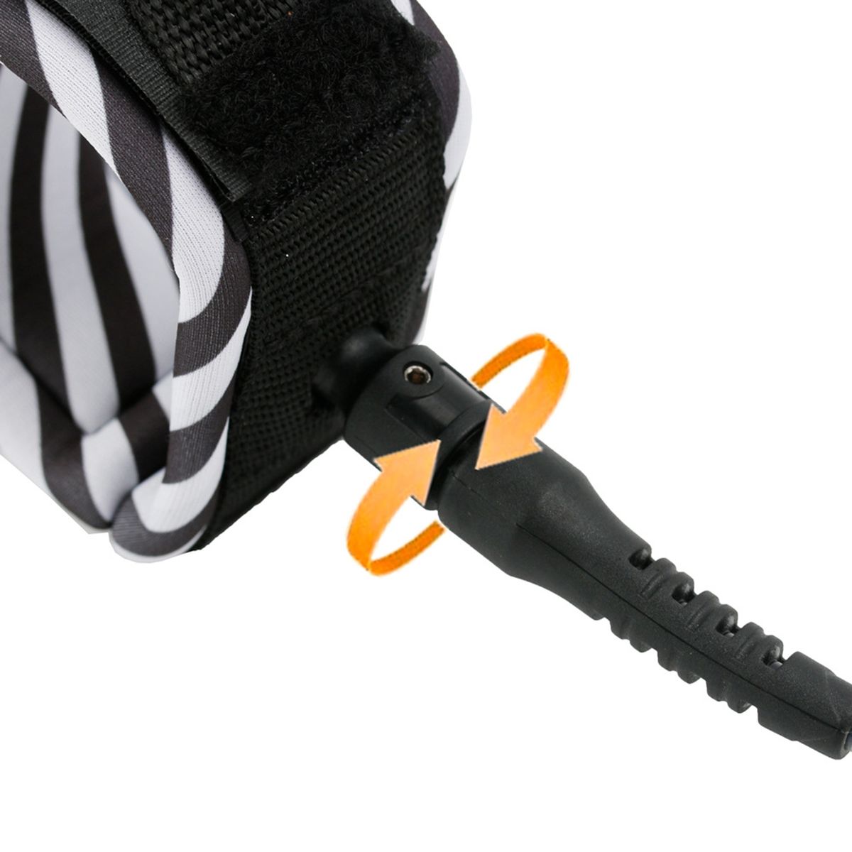 Padded Ankle Cuff Strap   Stand Up Paddle Black